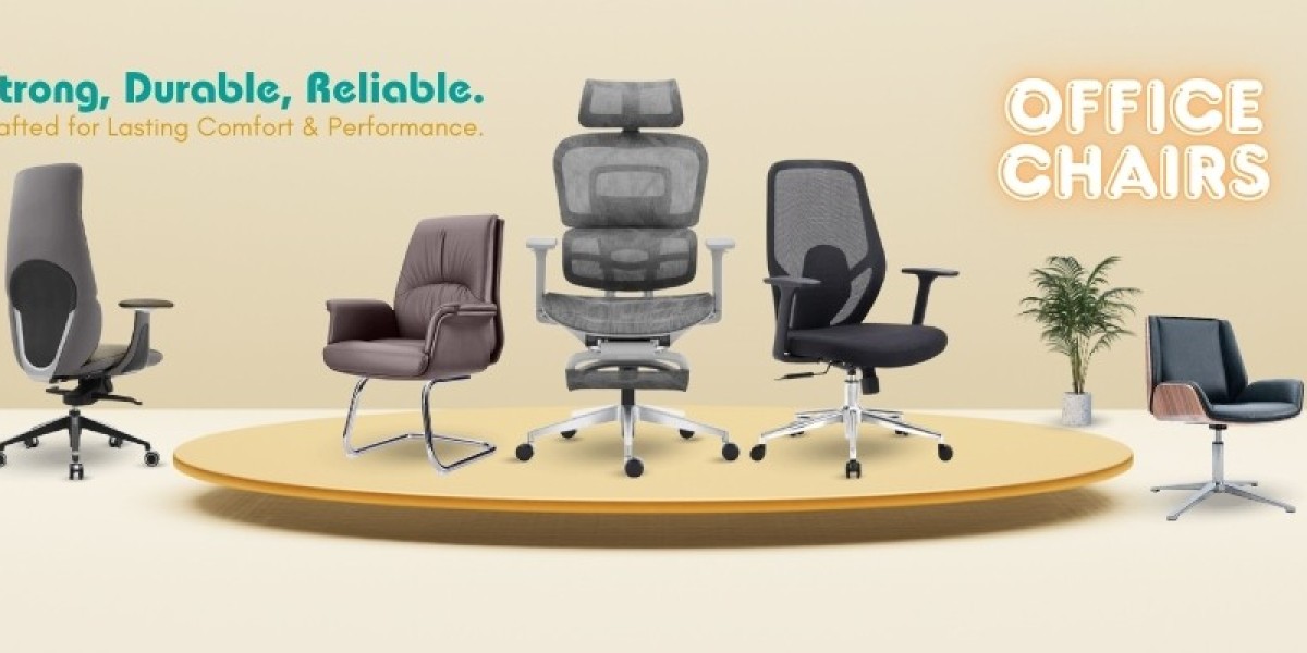 Buy Medium Back Chairs in Dubai – The Perfect Balance of Comfort, Style, and Affordability